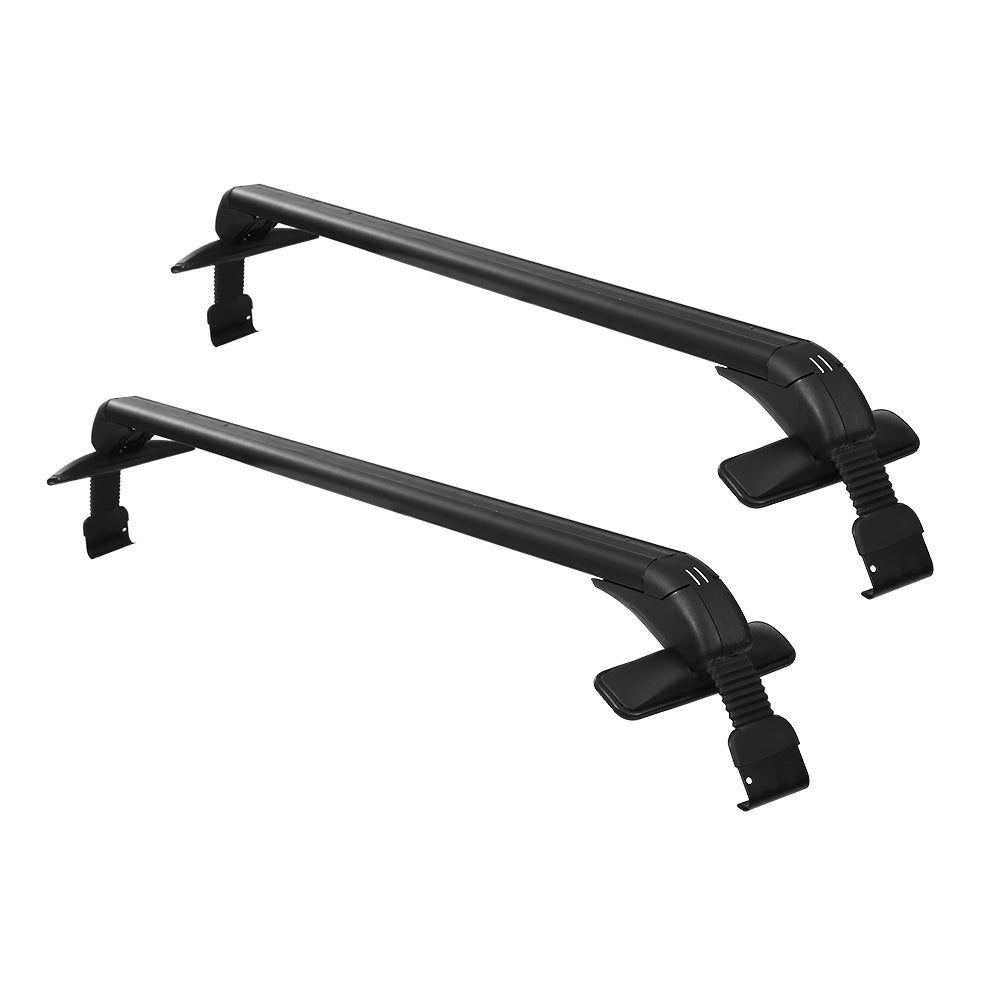Universal Car Roof Rack Cross Bars 90cm Aluminium Adjustable