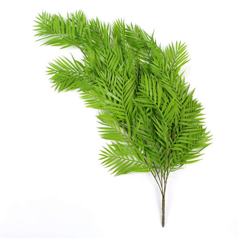Hanging Fresh Green Bamboo Leaf Fern UV Resistant 80cm V77-8880005