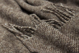 Cambridge Throw - 100% NZ Wool - Natural V164-CB2