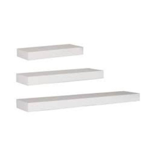 Ekkio Floating Shelf Set of 3 White EK-WS-101-SH V227-2997101014000