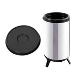 SOGA 4X 12L Portable Insulated Cold/Heat Coffee Tea Beer Barrel Brew Pot With Dispenser BEVERAGEDISPENSER12LX4