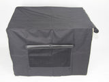 YES4PETS 24' Portable Foldable Dog Cat Rabbit Collapsible Crate Pet Cage with Cover Mat V278-CR24-W-COVER-BK-MAT
