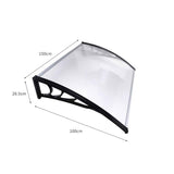 Mountview Window Door Awning Outdoor 1M X 1.5M Transparent 1x1.5M OD1006-1X1.5