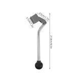 Replacement Jack Handle Accessory with Precision Pressure Release for Trailer Jacks V1369-AZ3-W-19238