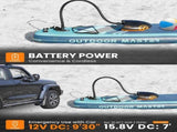 OutdoorMaster 20PSI High Pressure 88.8Wh Rechargeable SUP Air Pump Electric Shark 2S - Auto-Off & V1168-J6-0CEB-FZ4T
