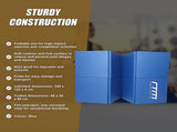 Folding Blue Exercise Mat Gymnastics, Martial Arts, Yoga, Karate & Judo Training V63-766465