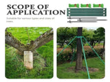 Tree Anchor Kit with Tree Support Clamps and Protective Wraps for Enhanced Gardening and Plant V1192-AZ-W-22309