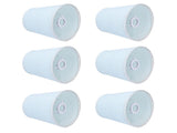 6pcs Sky Blue Cloth Lampshade Wall Lamp Cover Shades Modern Simple Decoration for E14 Screw V1294-YM0718-3119200178011