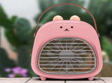 Quiet Portable Water-Cooled Fan, Turbo Water Cooling Wind Circulation, Desktop Air Cooler for Home V1369-AZ3-W-10484
