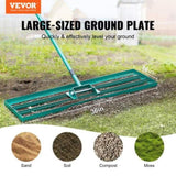 VEVOR Lawn Leveling Rake, 36"x10" Level Lawn Tool, Heavy-duty Lawn Leveler with 78" Steel Extended V952-CPPZP1036000SKWNCV0