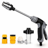 Handheld High Pressure Power Washer with 360 Degree Rotating Nozzle Three Spray Modes Foam Pot and V1192-AZ-W-24190