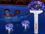 Floating Pool,LED Colored Solar Pool Floating, Easy Read Swimming Pool V1366-AZ2-W-05794
