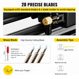 720mm Vinyl Cutter/Plotter Sign Cut Machine Software 20 Blades LCD Black V952-KZJ720JKDHLS00001V3