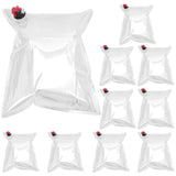 10-Pack Reusable Juice Pouches with Spouts, Portable Wine Refill Bags for Parties, Outdoor V1370-AZ4-11963