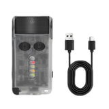 Rotatable LED Flashlight IP65 Waterproof Rechargeable Torch for Camping Use V1263-JX-4271