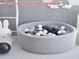 90x30cm Ocean Ball Play Pit Soft Baby Kids Paddling Foam Pool Child Barrier Toy V201-EBA9030DGAU