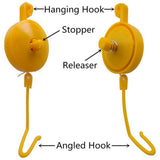 Plant Grow Hanger with Stopper, Adjustable Indoor Plant Support V1369-AZ3-W-11377