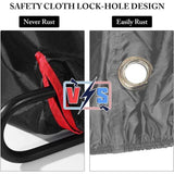 Waterproof Bike Cover Outdoor Protective Cover For 1 Or 2 Bikes 210D Nylon Bicycle Rain Cover With V1188-MS-227-0168