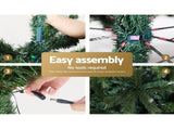 Jingle Jollys Christmas Tree 2.1m Xmas Tree Decor 2800 LED Lights 8 Modes XM-TR-FULL-7FT-MC