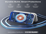 CHOETECH T616-F-WH 3in1 Magnetic Foldable Wireless Charger White V28-ELECHOT616FWH