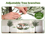 Artiss 155cm Artificial Olive Tree Faux Trees Indoor Decor Artificial Plants Lifelike Plant AP-TREE-OLIVE-155