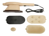 Electric Handheld Massager with 3 Massage Heads Heating Iron Shape Percussion Body Massager for Back V1294-YM0901-3113230276311