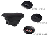 Suzuki Swift 2005-2021 Center Central Storage Car Console Seat Armrest Box Durable ABS Armrest Box V985-CENTERCONSOLEFORSUZUKI
