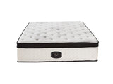Chiro 7 Zone Latex Euro Top 35cm Pocket Spring Mattress - Double Size V292-BED-MT-CHIRO-DOUBLE