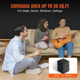 Acoustic Foam Panels 36 Pack 12 x 12 x 2 in for Studio Wall and Ceiling V952-FZZSPMBHSL127N7Y0V0