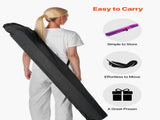 8FT Folding Balance Beam for Kids, 136.1KG Stable Support Gymnastics Floor Beam with Non-Slip Mat, V952-BKSJPHM8FT4I5V6S9001V0