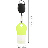 3pcs Portable Silicone Travel Bottles - 38ml, Stretchable Lanyard, for Shampoo & Lotion V1192-AZ-W-21512