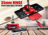 35mm Hinge Drilling Positioning Tool Adjustable Offset and Controllable Depth, Precision Drilling V1232-JLKKQ-001