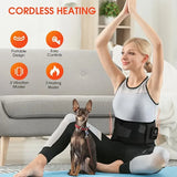 Wireless Heating Massage Waist Belt, 2000mAh Li-Polymer Battery V1232-YBAMY-001