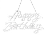 Happy Birthday Letter LED Lights Romantic Neon Light Sign Acrylic Happy Birthday Decoration for V1294-YM0706-3119230134312