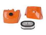 Air Filter with Cylinder Cover Set Plastic Replacement for Stihl 066 MS660 MS650 Chainsaw 000 120 V1294-YM0523-3111210507511