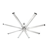213 cm Ceiling Fan No Light, 6-Speed Remote Control, Aluminum 8-Blade, Reversible DC Motor, Modern V952-WDDS84INCHLYDMCLRV7