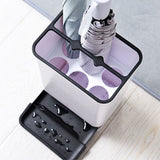 Umbrella Stand Removable Water Tray Convenient Umbrella Storage Rack for Hotel Lobby Black V1294-YM0716-3117220148411