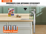 Commercial Can Opener, Heavy-Duty Manual Tabletop Cans Opener for Cans Up to 300 mm Height, V952-KGQ10YCZTGDSR7I52002V0