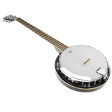 Karrera 6-String Resonator Banjo - Black 6S-BANJO-BK