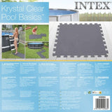 Intex Gray Padded Floor Protector Interlocking 8 x 50x50x0.5cm 29084 V1032-IXFLOOR_29084