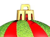 24pcs Xmas Ball Ornaments 2.0in Shatterproof Xmas Tree Balls Decoration Painting Hanging Ball for V1294-YM0901-3115240113511