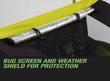 Tag-along Kids Bike Trailer Bicycle Pram Stroller Children Jogger Yellow V219-BIKTRLYELKIDACAJ