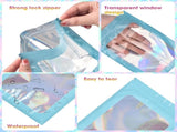 120pcs Mylar Bags for Food Storage120pcs Holographic Packaging Bags V1258-DP02-C-714