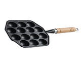 14 Hole Takoyaki Maker Grill Pan Cast Iron Nonstick Octopus Meat Balls Mould Baking Plate for Home V1294-YM0901-3118240108011