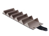 6 Slots Foldable Sunglasses Eyeglasses Travel Organizer Case Container Hanging HolderBlack V1294-YM0901-3117200181111