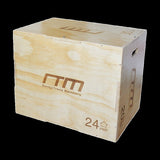 3 IN 1 Wood Plyo Games Plyometric Jump Box V63-821771