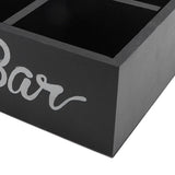 Coffee Station Organizer with Divider Wooden Coffee Bar Accessories Storage Box Tea Bags Coffee Pods V1294-YM0901-3118240275211
