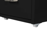 Levede 4 Drawer Office Drawers Cabinet Black HO0402-BK
