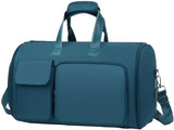 Convertible Travel Garment Bag Large Duffel Suit Carrier with Shoe Compartment & Hidden Backpack V888-ELOSUNG41508