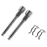 Titanium Alloy Bolt Bicycle Disc Brake Screw Silver 4Pcs V1192-AZ-W-22300